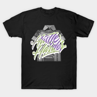 Hustle Harder Canyon Purple T-Shirt